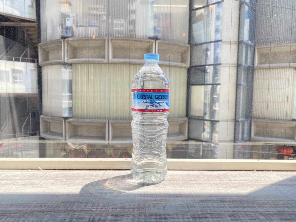 塩水　作り方　クリスタルガイザー